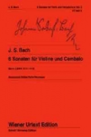 Materiale tipărite Six Sonatas Johann Sebastian Bach