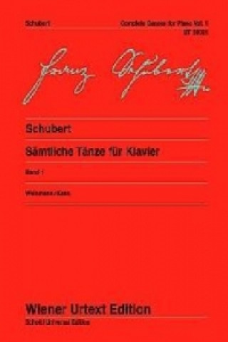 Livre Sämtliche Tänze Franz Schubert