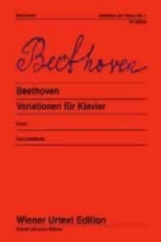 Buch Variationen Ludwig van Beethoven