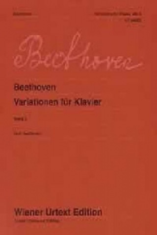 Könyv Variationen Ludwig van Beethoven