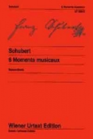 Könyv 6 Moments musicaux Paul Badura-Skoda