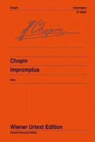 Materiale tipărite Impromptus Frédéric Chopin