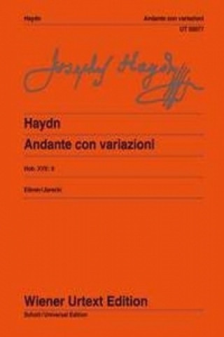 Carte Andante con variazioni f-Moll Joseph Haydn