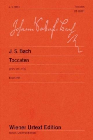 Carte Toccaten Johann Sebastian Bach