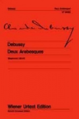 Könyv 2 Arabesques, für Klavier Claude Debussy