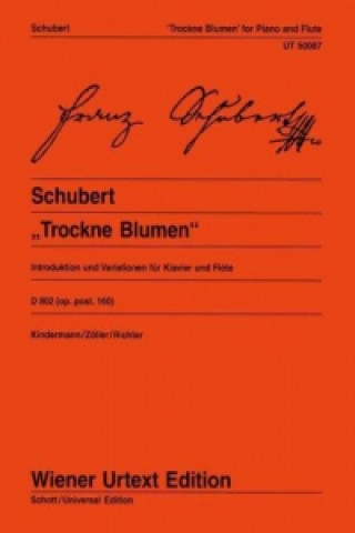 Könyv Trockne Blumen Franz Schubert