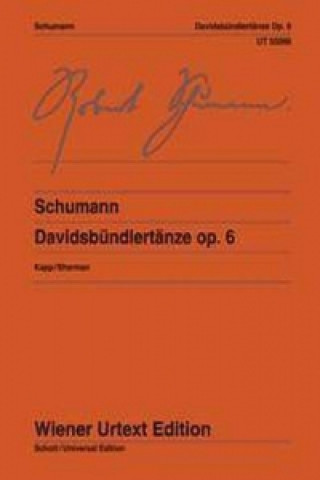 Könyv Davidsbündlertänze Robert Schumann