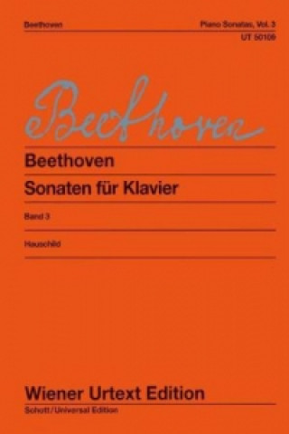 Könyv Sonaten für Klavier. Bd.3 Ludwig van Beethoven