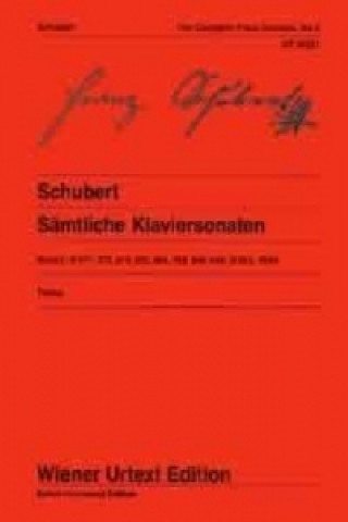 Kniha Sämtliche Klaviersonaten Franz Schubert