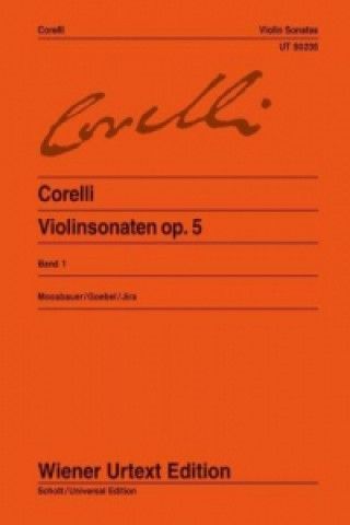 Kniha Violinsonaten Arcangelo Corelli