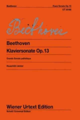 Kniha Klaviersonate c-Moll op. 13 für Klavier Ludwig van Beethoven