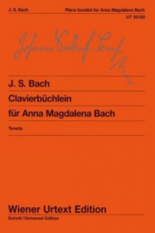 Книга Clavierbüchlein der Anna Magdalena Bach, für Klavier Christian Petzold