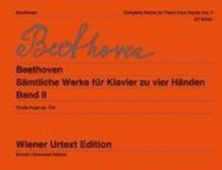 Carte Sämtliche Werke für Klavier zu vier Händen Ludwig van Beethoven
