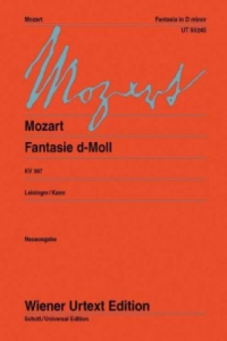 Buch Fantasie d-Moll Wolfgang Amadeus Mozart