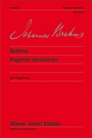 Carte Paganini Variations Op. 35 Johannes Behr