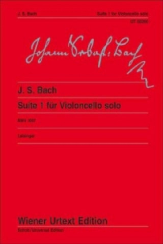 Carte Suite I, für Violoncello Solo Johann Sebastian Bach