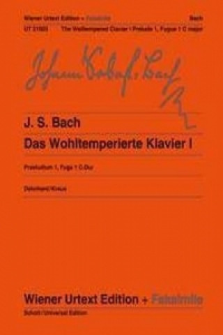 Książka Präludium I und Fuge I C-Dur Johann Sebastian Bach