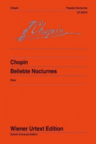Könyv Beliebte Nocturnes Frédéric Chopin