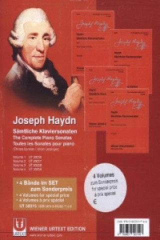 Carte Sämtliche Klaviersonaten - Komplettangebot Joseph Haydn