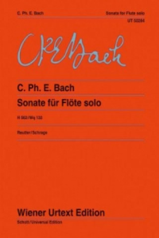 Nyomtatványok Sonate a-Moll Carl Philipp Emanuel Bach