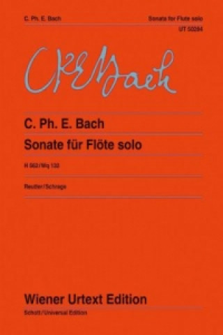 Articles imprimés Sonate a-Moll Carl Philipp Emanuel Bach