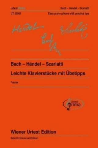 Kniha Leichte KlavierstuCke MIT uBetips Alessandro Scarlatti