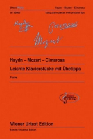 Materiale tipărite Haydn - Mozart - Cimarosa Wolfgang Amadeus Mozart