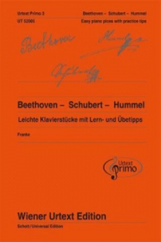 Libro Leichte Klavierstücke mit Übetipps für Klavier Franz Schubert