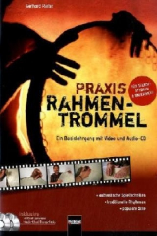 Tiskovina Praxis Rahmentrommel, m. DVD u. Audio-CD Gerhard Reiter