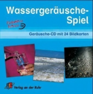 Audio Wassergeräusche-Spiel, 1 Audio-CD + 24 Bildkarten 