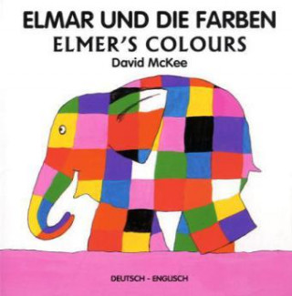 Buch Elmar und die Farben, Deutsch-Englisch. Elmer's Colours David McKee