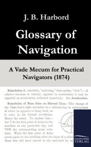 Kniha Glossary of Navigation John Harbord
