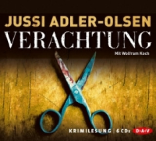 Audio Verachtung. Der vierte Fall für Carl Mørck, Sonderdezernat Q, 6 Audio-CDs Jussi Adler-Olsen