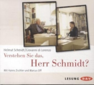 Audio Verstehen Sie das, Herr Schmidt?, 3 Audio-CDs Helmut Schmidt