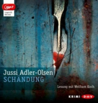 Audio Schändung. Der zweite Fall für Carl Mørck, Sonderdezernat Q, 1 Audio-CD, 1 MP3 Jussi Adler-Olsen