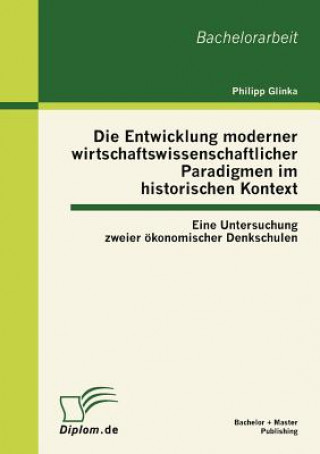 Carte Entwicklung moderner wirtschaftswissenschaftlicher Paradigmen im historischen Kontext Philipp Glinka