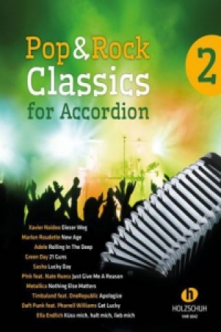 Book Pop & Rock Classics for Accordion 2. Bd.2 Waldemar Lang