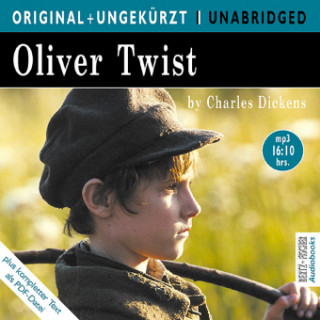 Hanganyagok Oliver Twist, englische Version, MP3-CD Charles Dickens