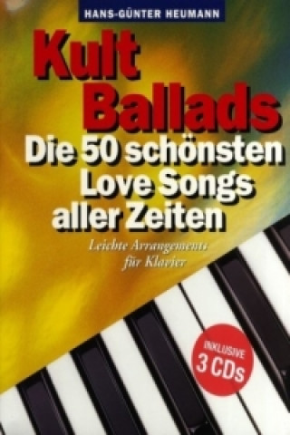 Kniha Kult Ballads, Songbook für Klavier, m. MP3-CD Hans-Günter Heumann