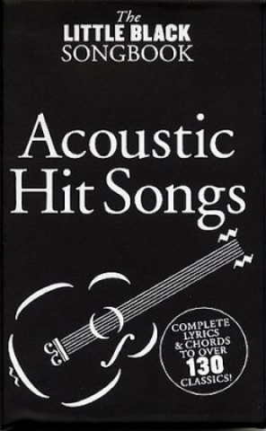 Tiskovina Acoustic Hit Songs, Songbook für Gitarre 