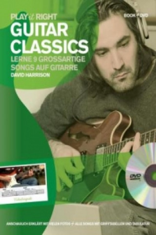 Kniha Play it right - Guitar Classics, m. DVD David Harrison