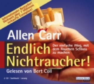 Hanganyagok Endlich Nichtraucher, 1 Audio-CD Allen Carr
