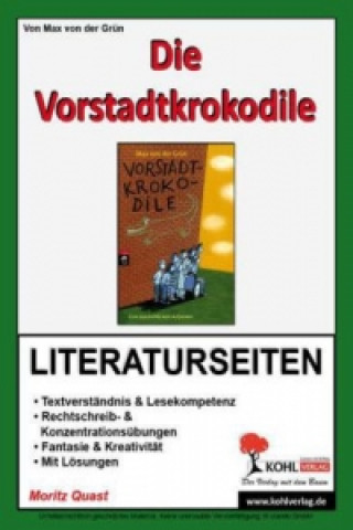 Книга Max von der Grün 'Die Vorstadtkrokodile', Literaturseiten Moritz Quast