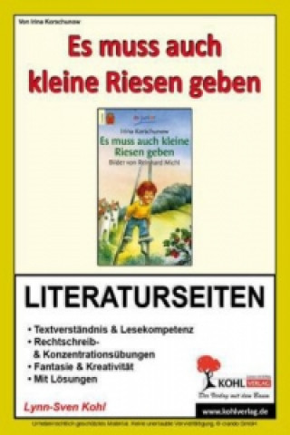 Kniha Irina Korschunow 'Es muss auch kleine Riesen geben', Literaturseiten Lynn-Sven Kohl