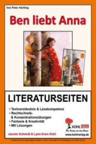 Книга Peter Härtling 'Ben liebt Anna', Literaturseiten Ulrike Stolz
