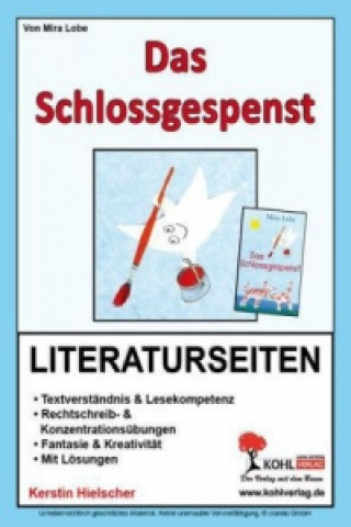Könyv Mira Lobe 'Das Schlossgespenst', Literaturseiten Kerstin Hielscher