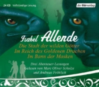 Hanganyagok Die Stadt der wilden Götter / Im Reich des goldenen Drachen / Im Bann der Masken, Audio-CD Isabel Allende