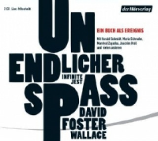 Audio Unendlicher Spaß, 2 Audio-CDs David Foster Wallace