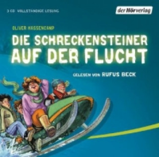 Audio Die Schreckensteiner auf der Flucht, 3 Audio-CDs Oliver Hassencamp