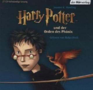 Audio Harry Potter und der Orden des Phönix, 27 Audio-CDs Joanne K. Rowling